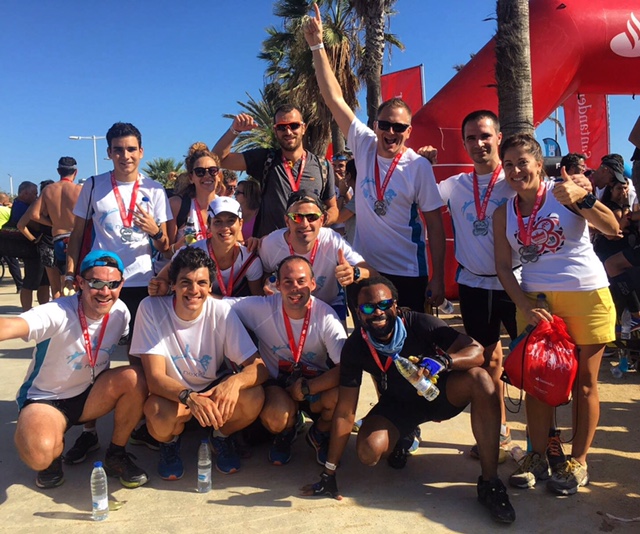 Nexica patrocina equips a Barcelona Triathlon 2017