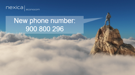 New phone number: 900 800 296