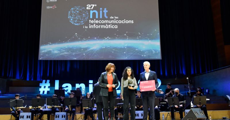 Econocom Nexica, en el lliurament del Premi Salvà i Campillo a l'Emprenedoria a La Nit de les Telecos